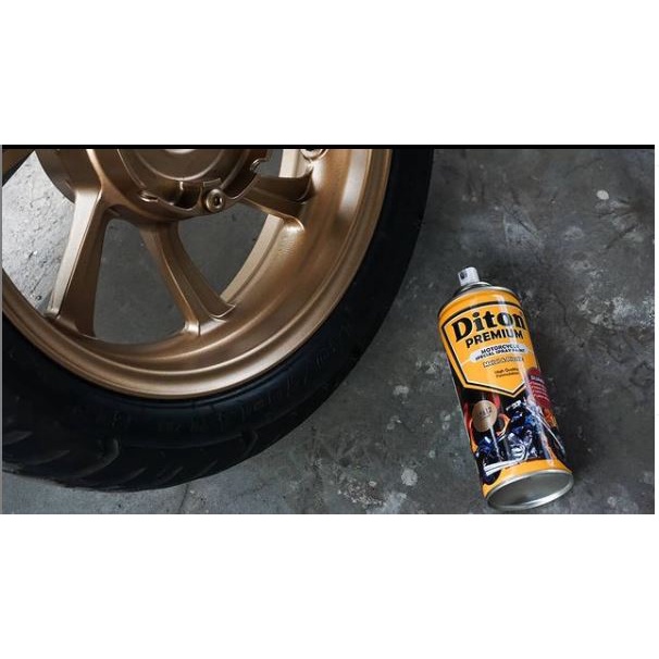 Cat Pilox Diton Premium BRONZE 9612 400cc warna Perunggu sepeda motor mobil mesin EP engine velg