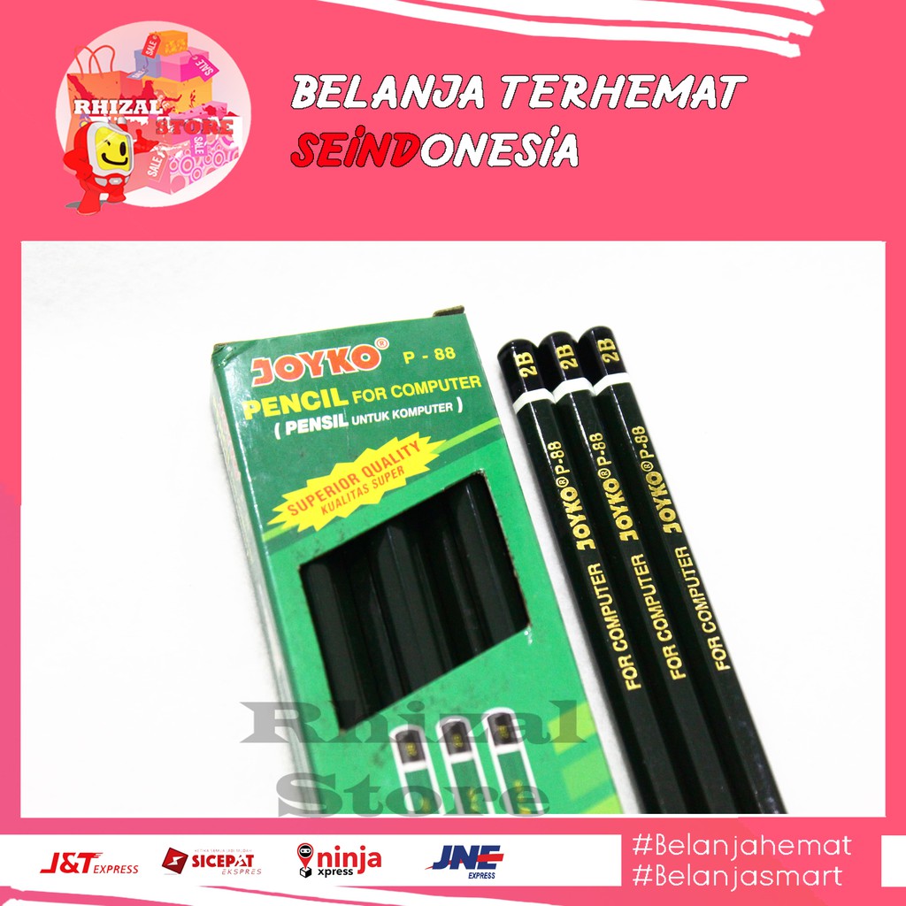 

Pensil Joyko p - 88 (Pensil untuk komputer 2B)