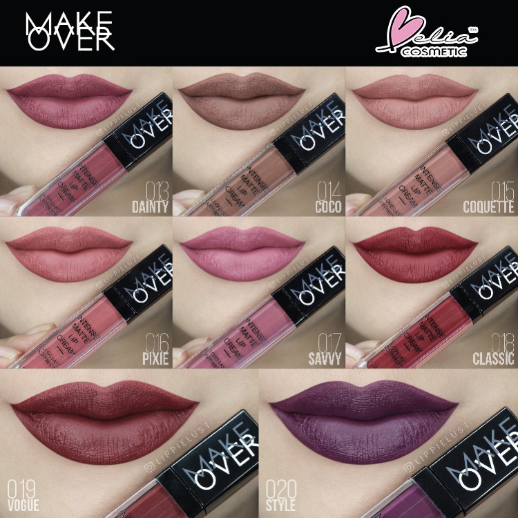 ❤ BELIA ❤ Make Over Intense Matte Lip Cream ( Makeover lipcream )