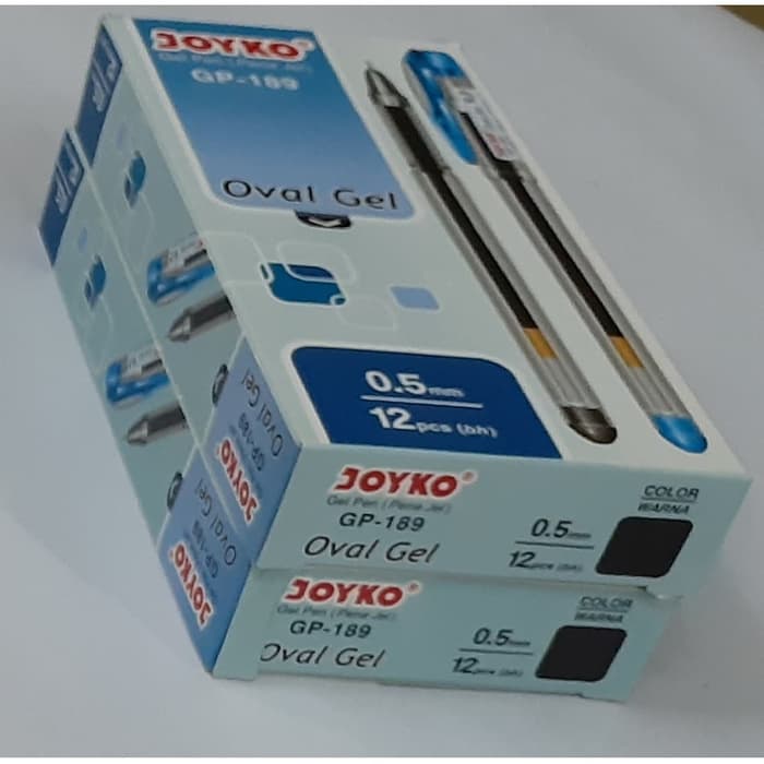 

PULPEN JOYKO OVAL GEL GP-189 0.5MM | BALLPOINT | GEL PEN | ATK