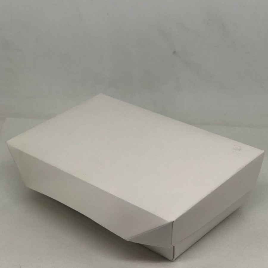 

100pcs Kotak Bento Box Lunchbox OKEY PUTIH (M)18x11x5cm kotak nasi laminasi