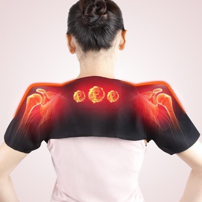 BAROKAH sabuk terapi pemanas bahu magnetic theraphy self heating shoulder pad