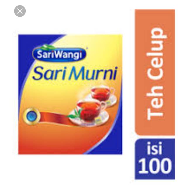 

SARIWANGI TEH CELUP SARI MURNI BOX 100x1.6g