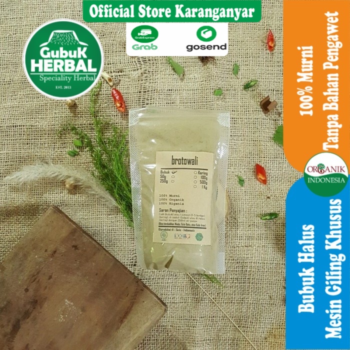 

BUBUK BROTOWALI 50 gr - Tinospora cordifolia - HALUS - ASLI - TANPA CAMPURAN