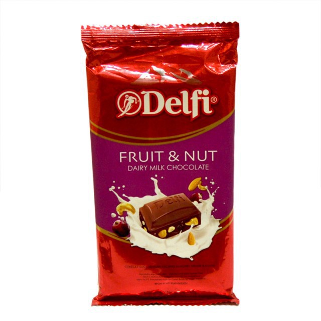 

Delfi Coklat Fruit & Nut 155gr