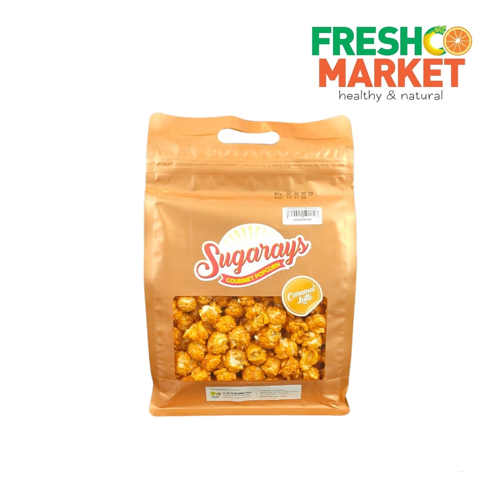 

SUGARRAYS POPCORN CARAMEL LATE