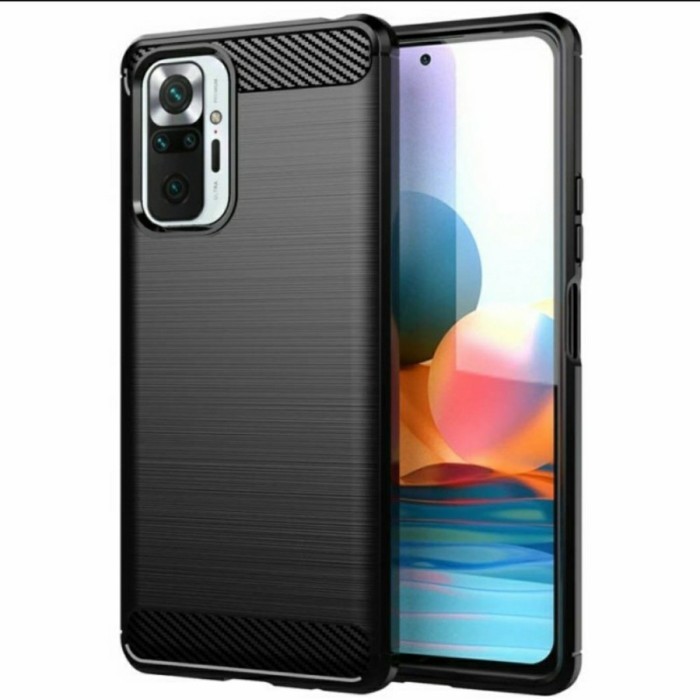 Xiaomi Redmi Note 10 Redmi Note 10 Pro Silicon Carbon Slim Fit Soft Case Premium