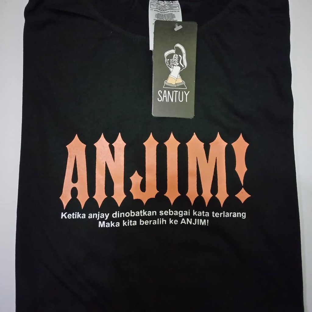 KAOS ANJIM/ KAOS DISTRO BANDUNG/ KAOS SUNDAAN, KAOS UNIK/ KAOS KEREN