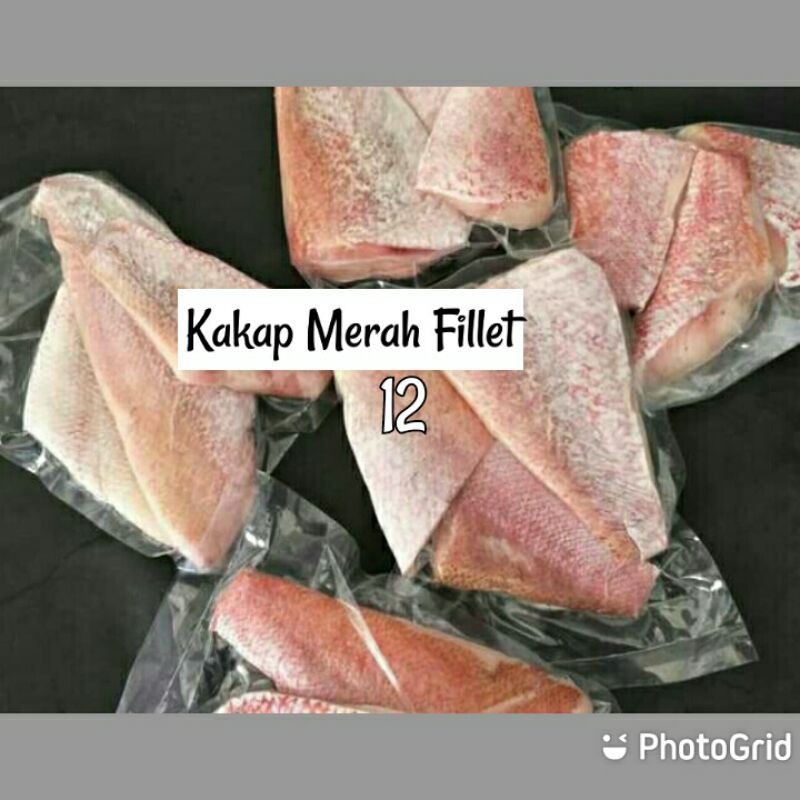 

Kakap Merah Fillet 500gr