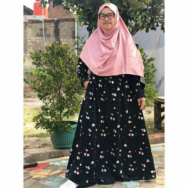 Gamis tulip tangkai gamis wolfis murah gamis monalisa busui gamis muslim