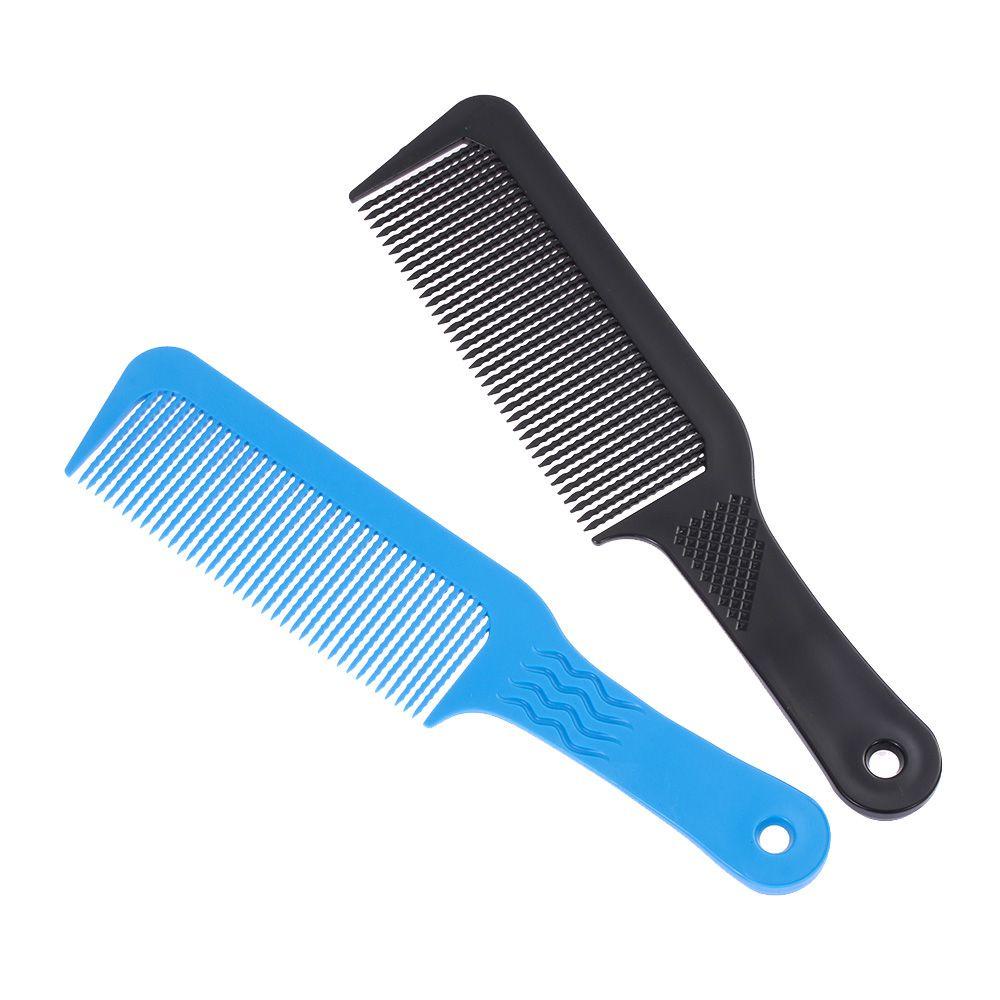 Sisir Pemotong Rambut Flattop TOP Perawatan Kesehatan Kecantikan Potong Rambut Plastik Anti-Statis Hairdressing