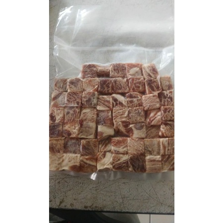 

Saikoro wagyu cube 2cmx2cm 250gr