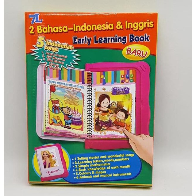 Mainan Edukasi Learning Book Song &amp; Stories