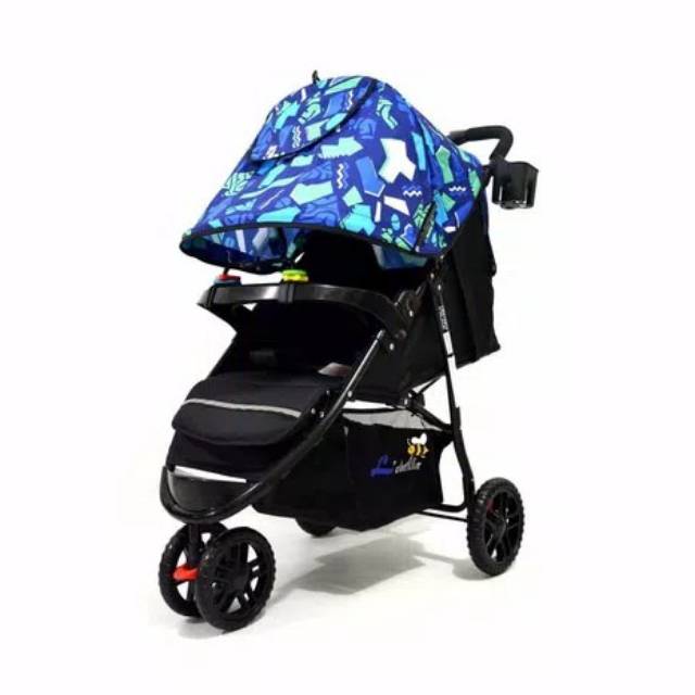 Stroller L'abelle Roda 3/Stroller bayi Murah