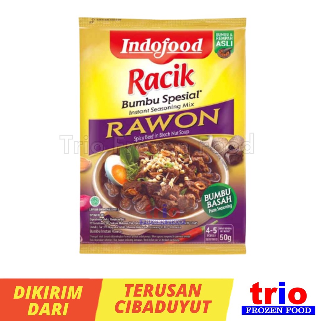 

RACIK BUMBU SPECIAL RAWON 50GR