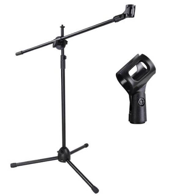 Medan Holder Pegangan  Mic Stand Murah Stretch untuk mic karaoke Konser Band