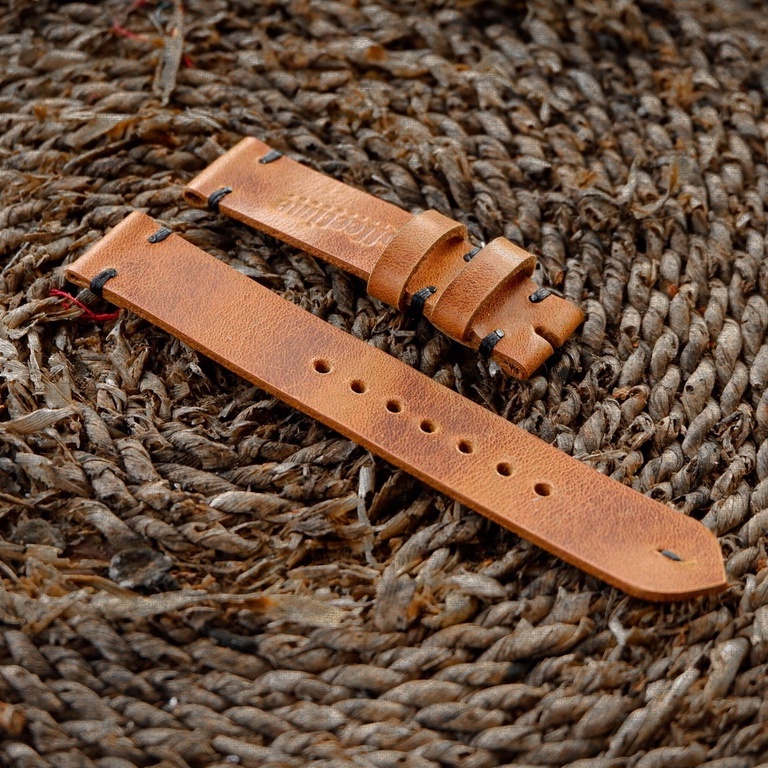 Coffeetime Leathergoods Strap Jam Kulit Asli Gorilla Tali Jam Tangan- Free Gravir Nama
