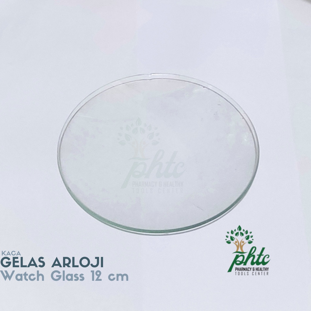 Kaca Arloji 12 cm l Watch Glass l Gelas Arloji Kaca Diameter 12cm