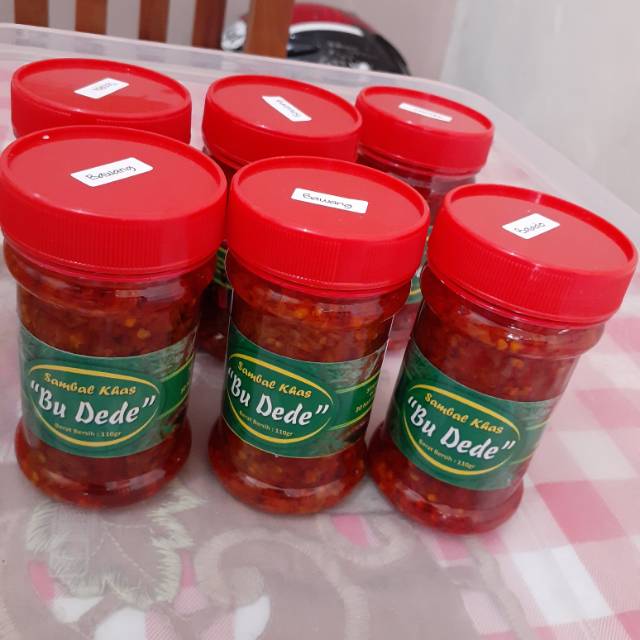 

Sambal Khas Bu Dede/Sambal Balado/Sambal Terasi/Sambal Bawang