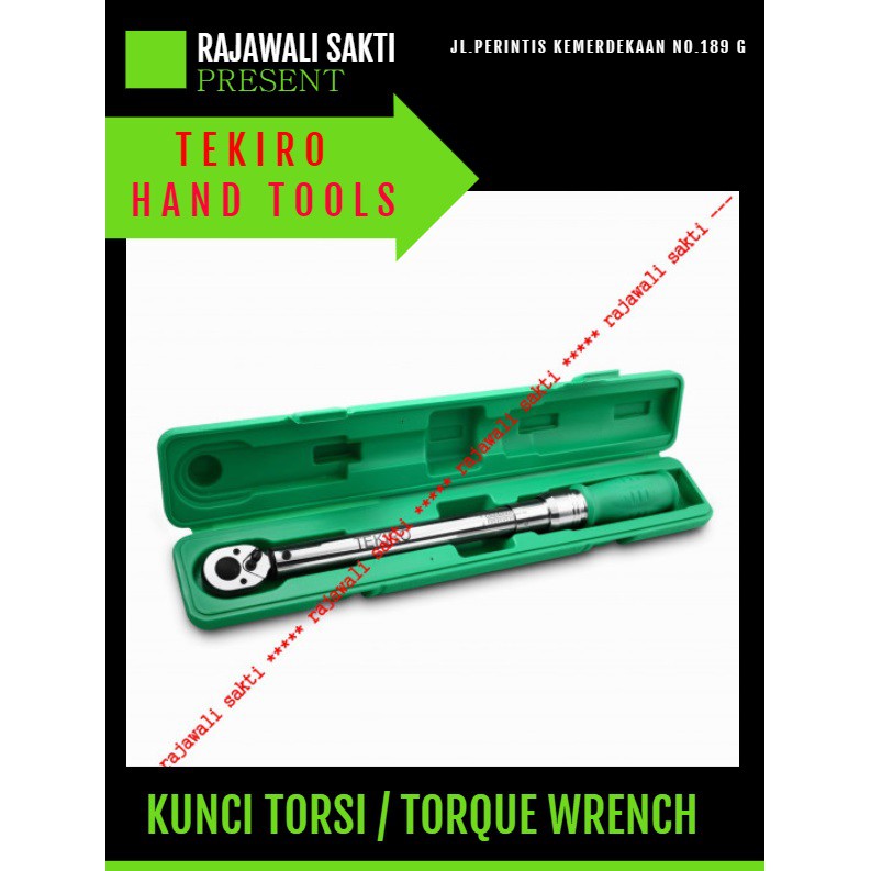 TEKIRO KUNCI TORSI 1/2" 40-200 NM