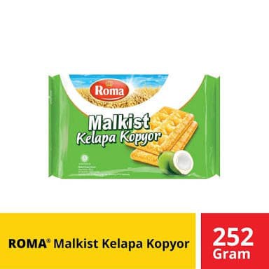 

ROMA MALKIST KELAPA KOPYOR 252 GR