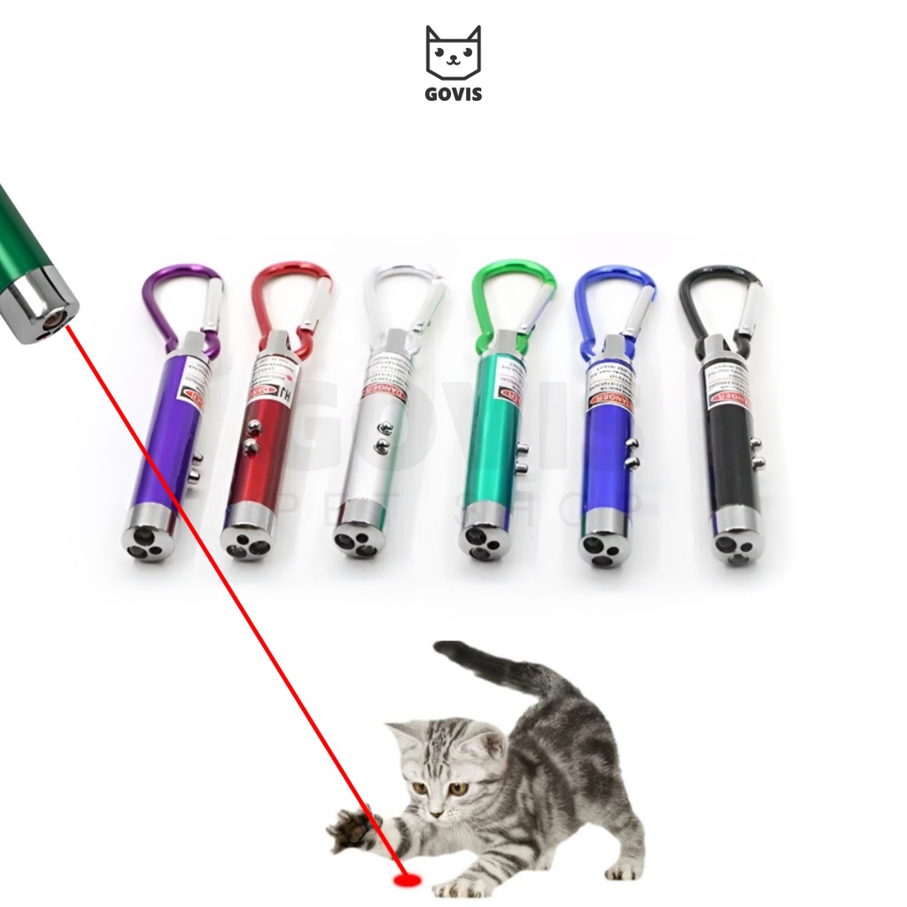 Govis Mainan Kucing Laser Cat Toys Laser Pointer Laser 3 In 1