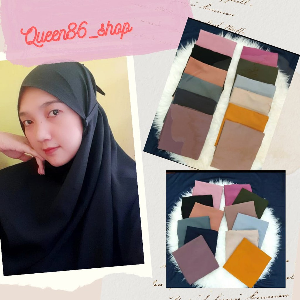 Bergo Maryam - Hijab maryam - Hijab bergo - jilbab bergo