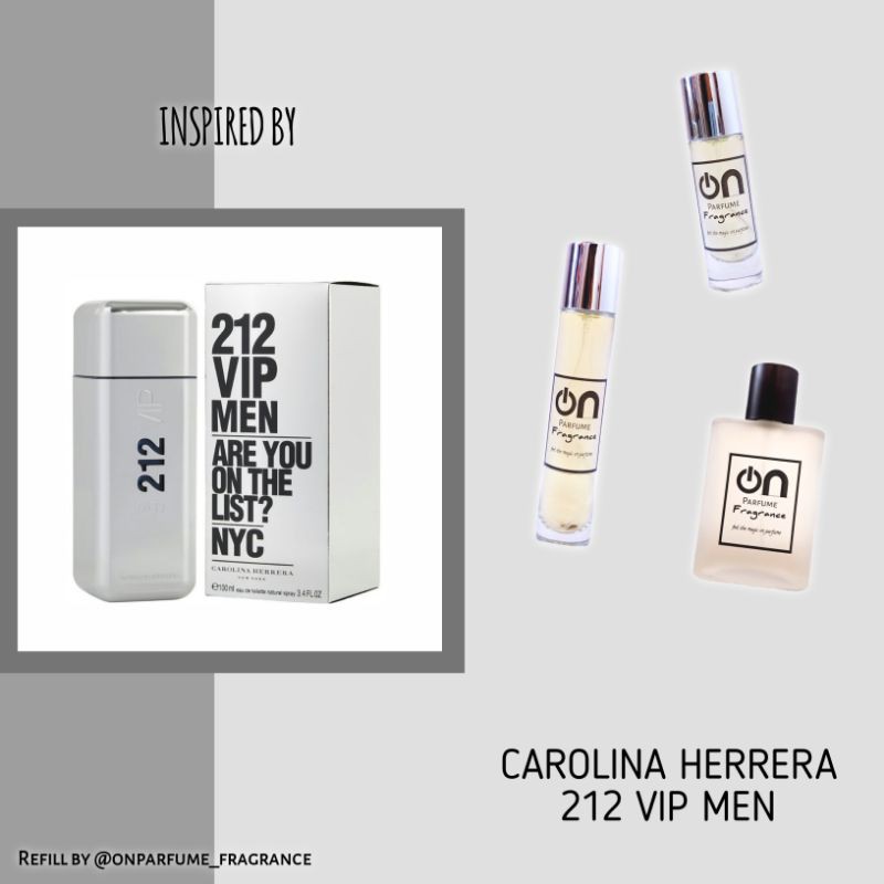 212 Vip Men refill by On Parfume Fragrance