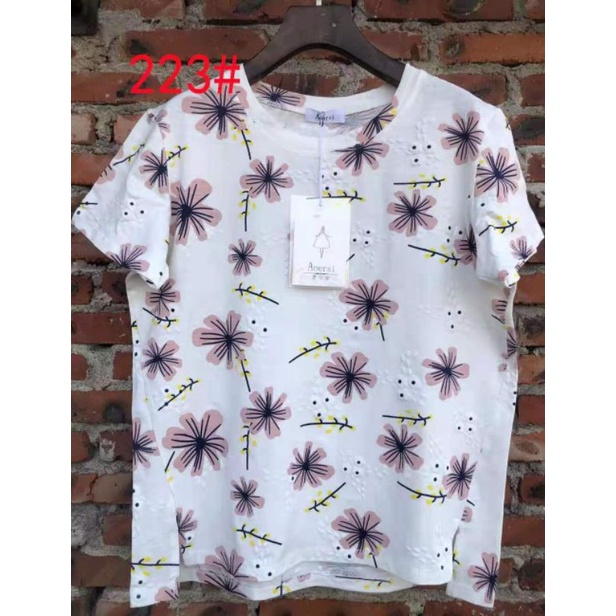 Baju Atasan Wanita Motif Bunga