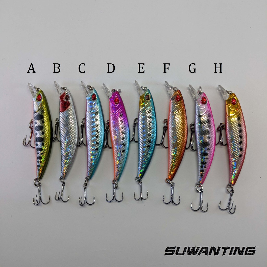 Umpan Lure Minnow 60mm Replika Duo Ryuki 60s UL Berat 6.5g