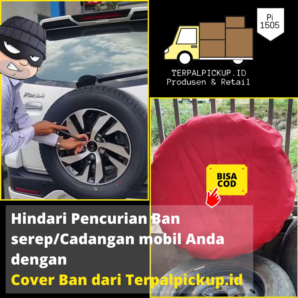 Cover Tutup Ban Mobil Pick Up dan Truk