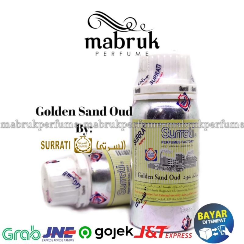 Bisa COD Parfum Suratti GOLDEN SAND OUD 100ML 100 Gms By Surrati Asli Original Arab Saudi Gahru