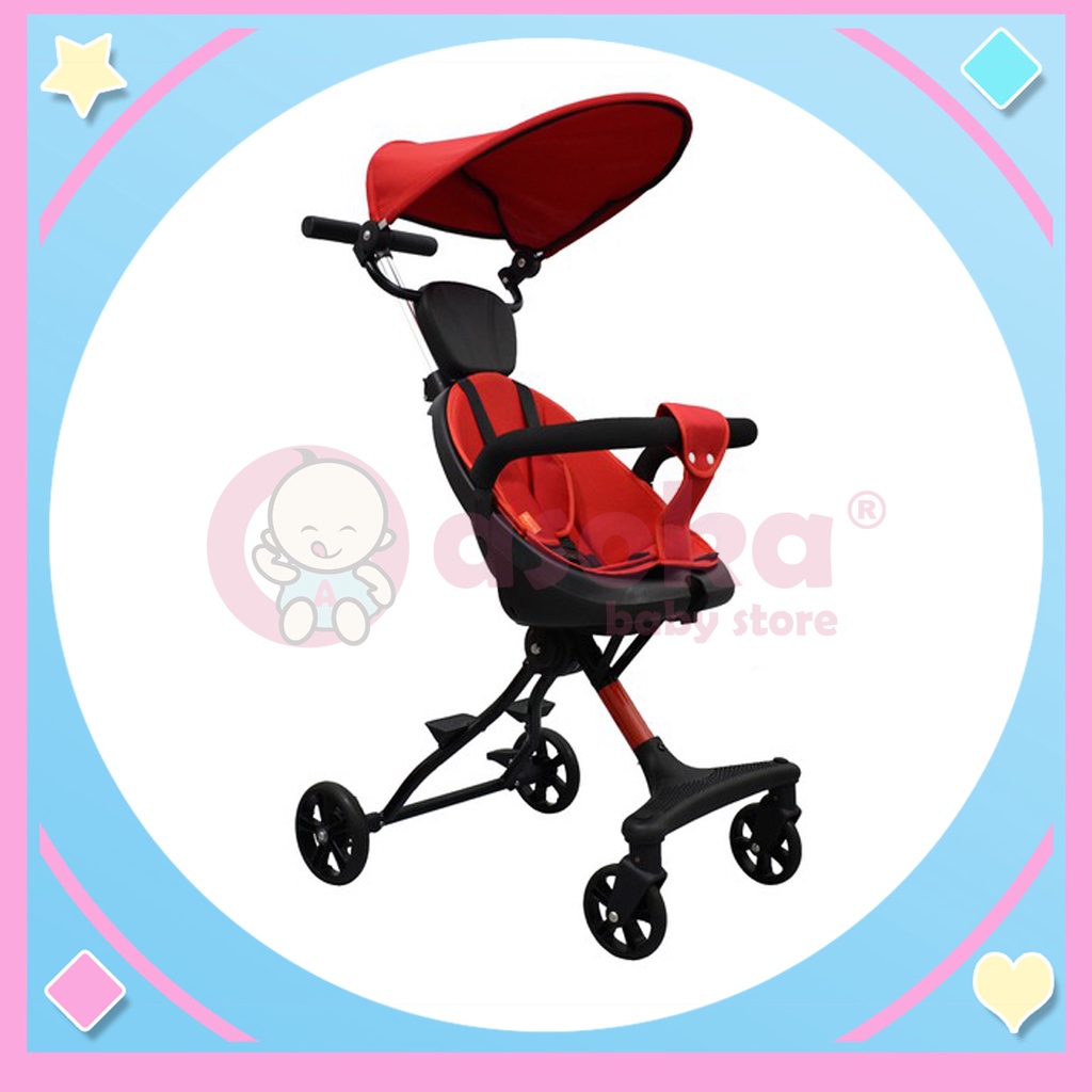 Stroller Labeille Travelling Micro Trike 8870 Egg ASOKA