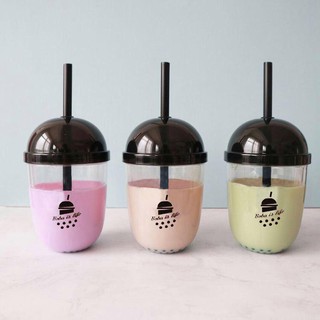 Boba Tumbler Gelas Mug Bubble Milk Tea Boba Cup 