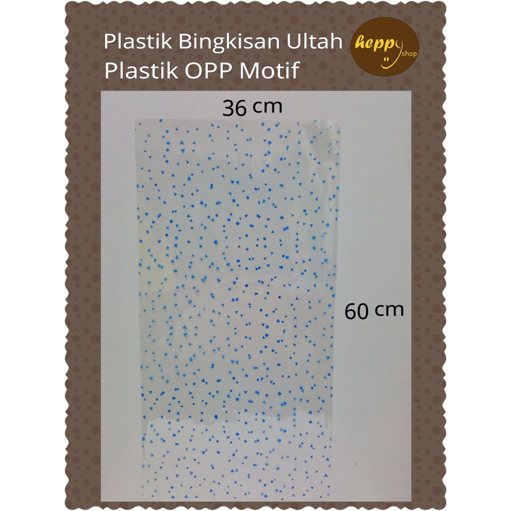 

[Promo] Plastik OPP Motif 36 x 60 Plastik Bingkisan Ultah