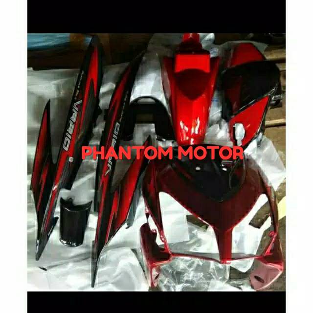 BODY HALUS VARIO KARBU 110 LAMA MERAH