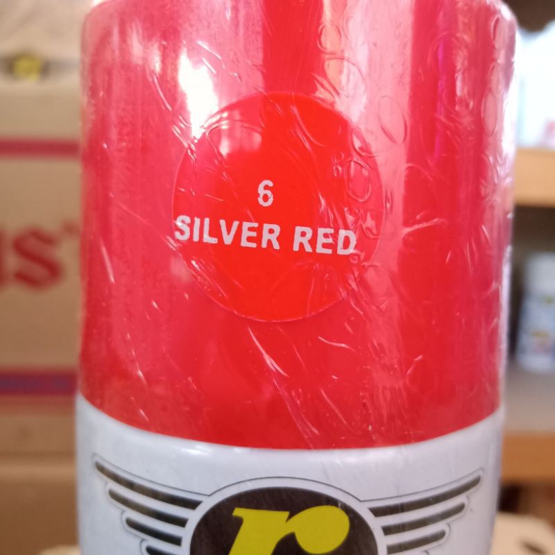 300ml pilox pilok silver red rj london cat semprot spray paint