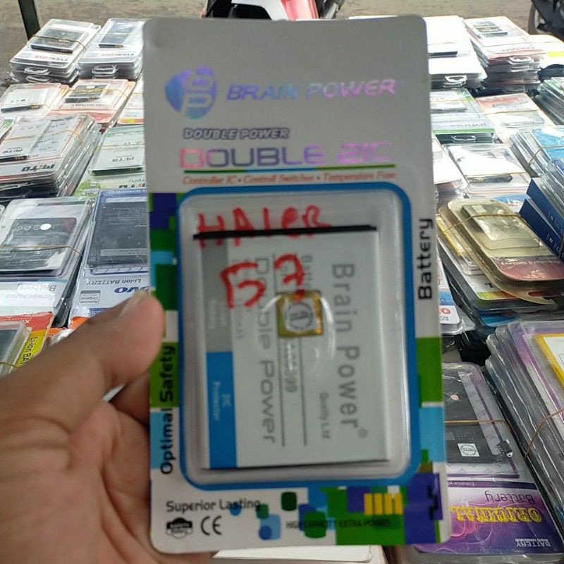 baterai haier G7/H15438 double power