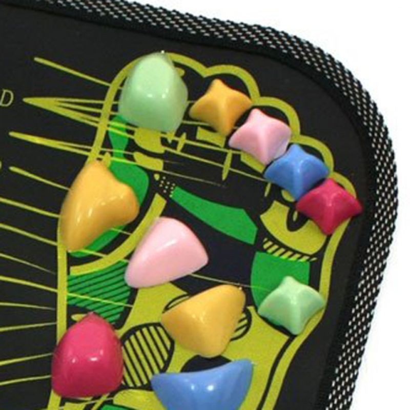 Matras Pijat Refleksi Kaki Massage Mat - Black