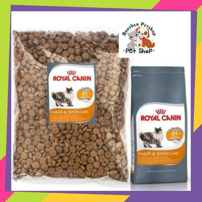 Terlengkap-Store Royal Canin Hair And Skin 1000Gr - Royal Canin Hair Skin 1 Kg Rc Hair