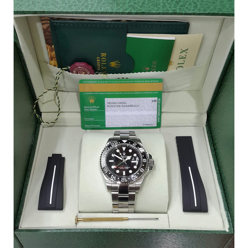 Rolex gmt master II-Automatic-Man Watch-Style Arloji-Garansi 1th Box original-Japan Watch