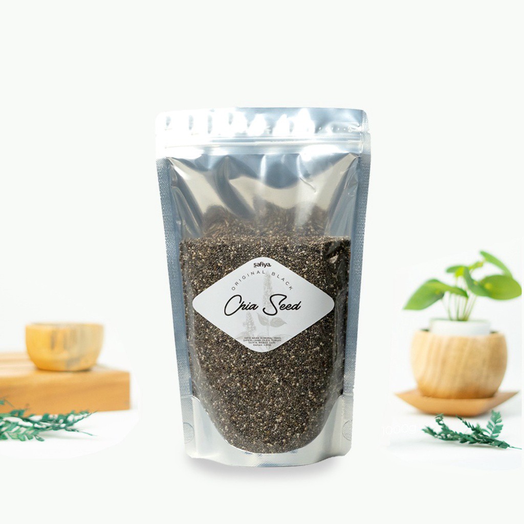 

CHIA SEED 250 gr / CHIA SEED HITAM ORGANIK / CHIA SEED ORGANIK