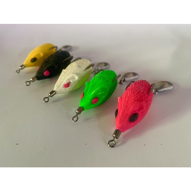 Soft Frog curut 3D 3,3cm Kemasan mika label-0