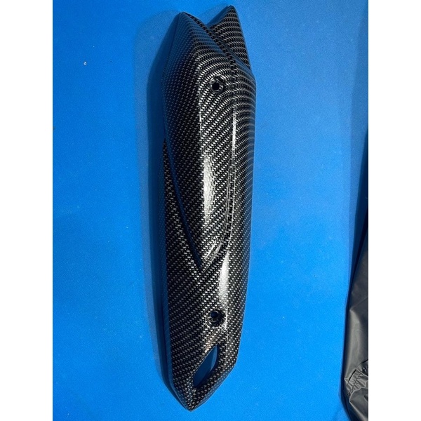 cover knalpot aerox carbon tutup knalpot aerox carbon