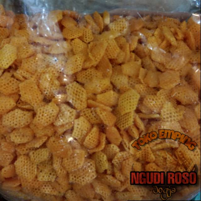 

[250gr] KERUPUK BAWANG JARING NURI / KERUPUK BAWANG TARO