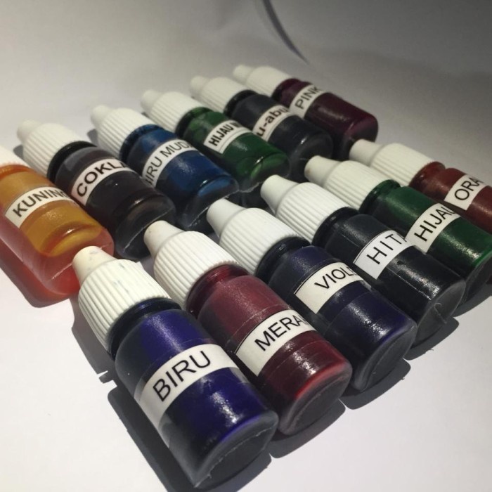 

Menyurat-Surat- Tinta Stempel Warna / Flash 5Ml - Biru -Surat-Menyurat.