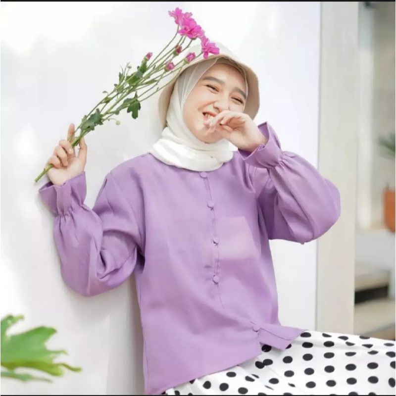 Atasan Terbaru / Viore Blouse / Tunik wanita / Atasan Tunik Terbaru / Atasan Termurah / Terlaris