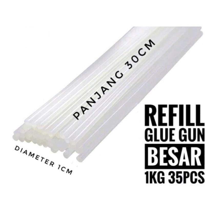 

Lem Bakar 1 pcs / glue / lem bakar besar / isi lem tembak besar