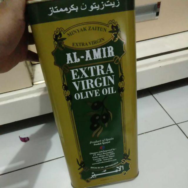 MINYAK ZAITUN AL AMIR OLIVE OIL EXTRA VIRGIN 4 LITER