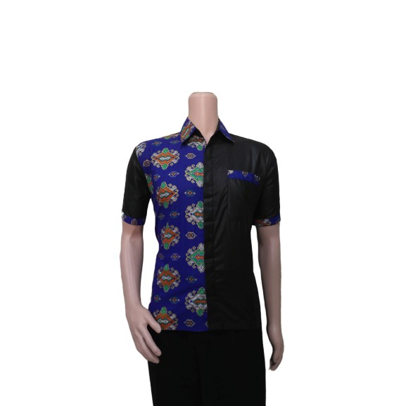 Hem Batik Kombinasi Prada Pria Dewasa